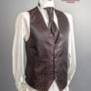 Bordeaux Noir - Dark Paisley Waistcoat