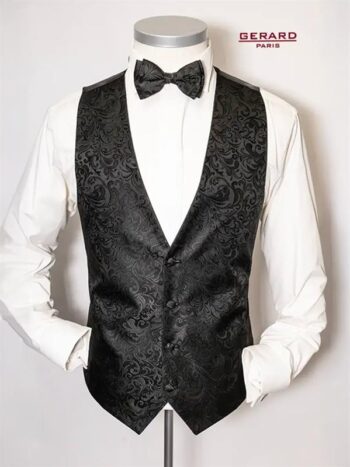 Gerard Paris Black Wedding Vest Nr _90
