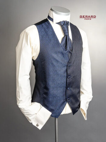 Milano Midnight Blue Waistcoat - No 41
