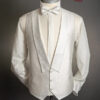 Rome Ivory Tailcoat Vest
