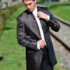 Wedding Suit Model San Marino - Brown Tailcoat
